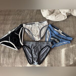 Calvin Klein CK One bundle of small briefs